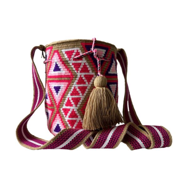 Mochila Wayuu | Tejido tradicional de la Guajira - Imagen 2