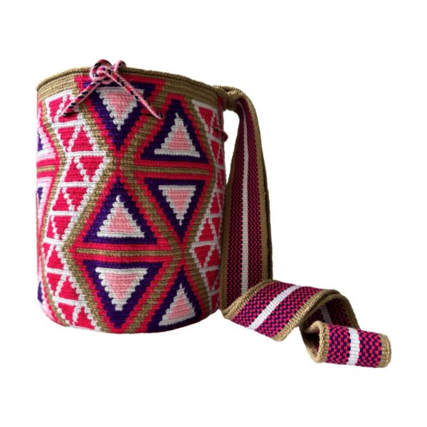 Mochila Wayuu | Tejido tradicional de la Guajira - Imagen 3