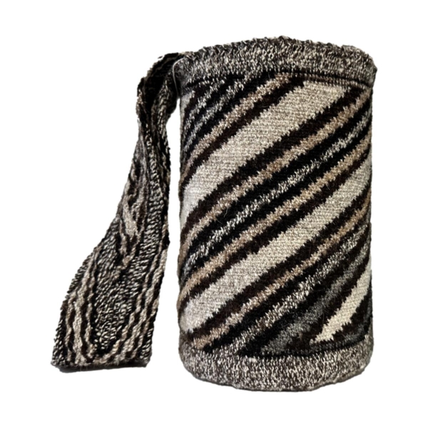 Mochila Arhuaca Pequeña | “Espiral” tejida en lana nativa