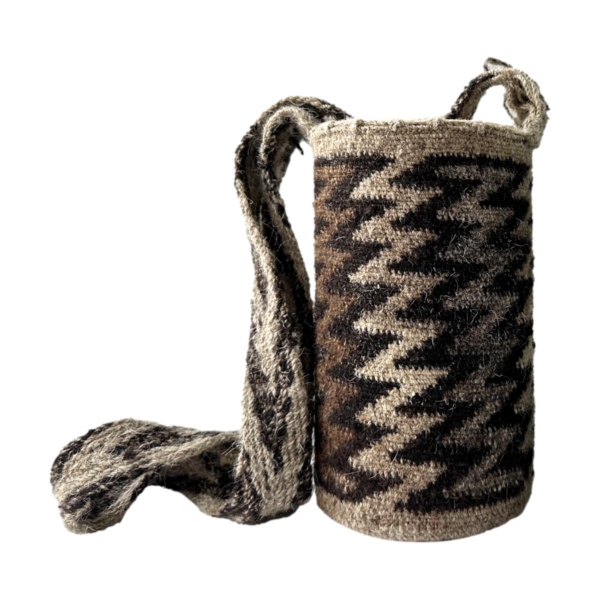 Mochila Arhuaca Mini | "Ciclos humanos" tejida en lana nativa