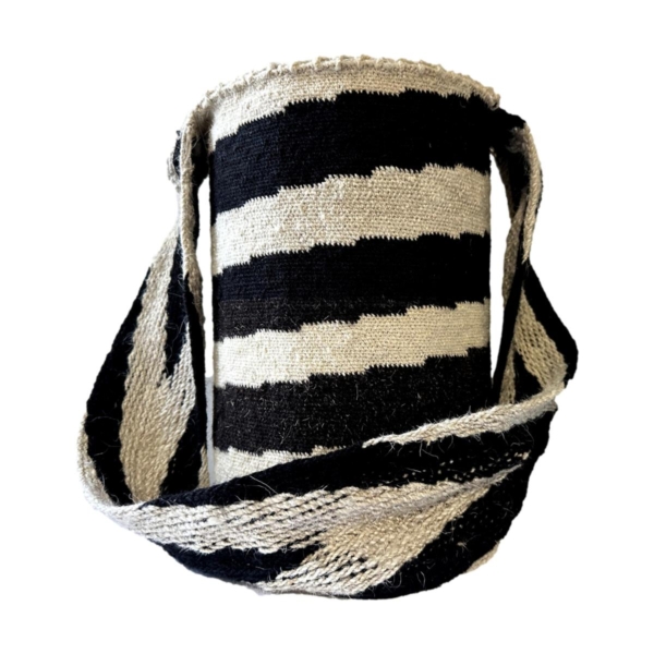 Mochila Arhuaca Grande | "Libertad" tejida en lana nativa - Imagen 2