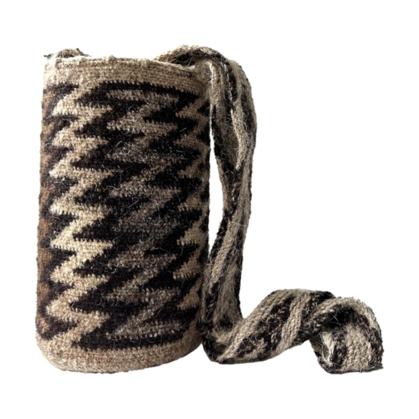 Mochila Arhuaca Mini | "Ciclos humanos" tejida en lana nativa - Imagen 3