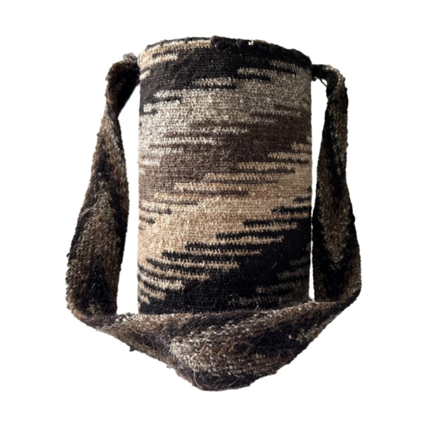 Mochila Arhuaca Pequeña | "Elegía" tejida en lana nativa - Imagen 2