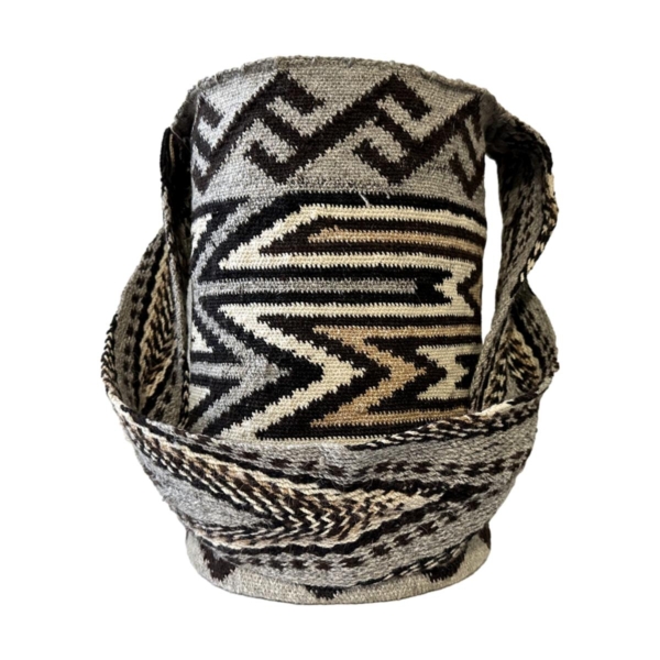 Mochila Arhuaca Extra Grande | “Arcanos Universales” tejida en lana nativa (Maestría) - Imagen 2