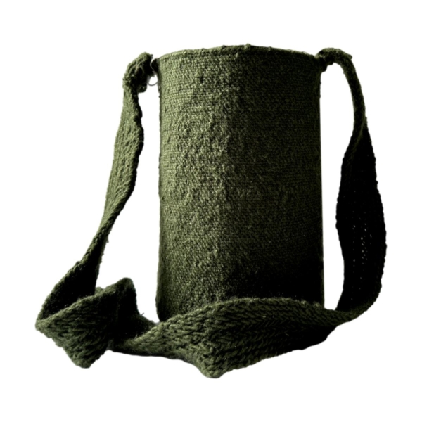 Mochila Arhuaca Pequeña | “Naturaleza” tejida en madeja - Imagen 2