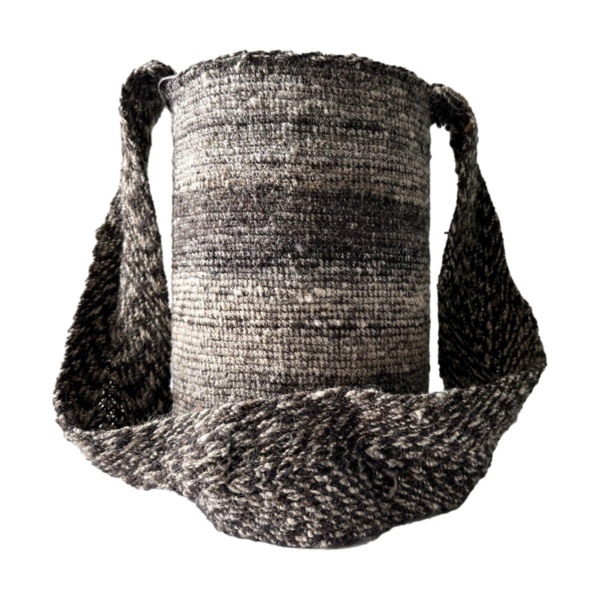 Mochila Arhuaca Mediana | “Tierra Celestial” tejida en lana nativa - Imagen 2