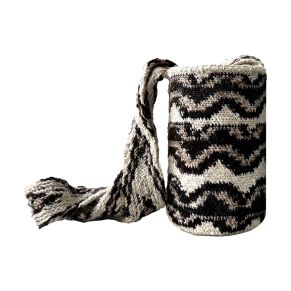 Mochila Arhuaca Mini | "Calendario" tejida en lana nativa