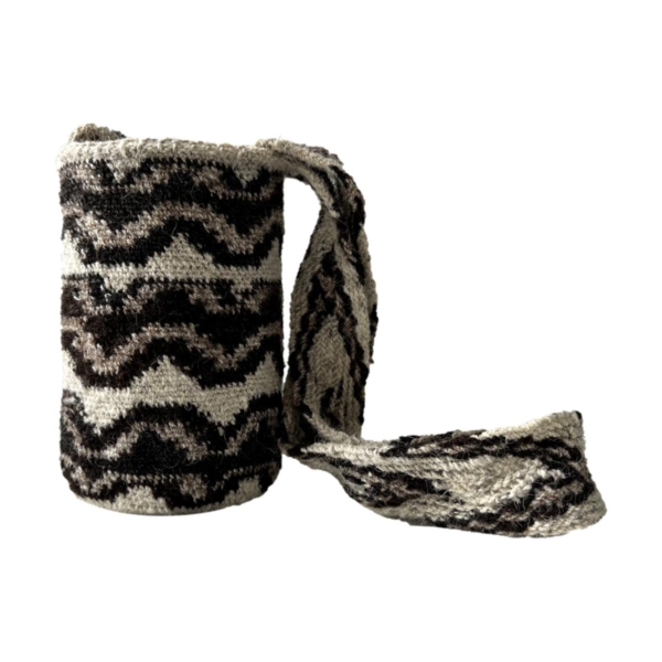Mochila Arhuaca Mini | "Calendario" tejida en lana nativa - Imagen 3