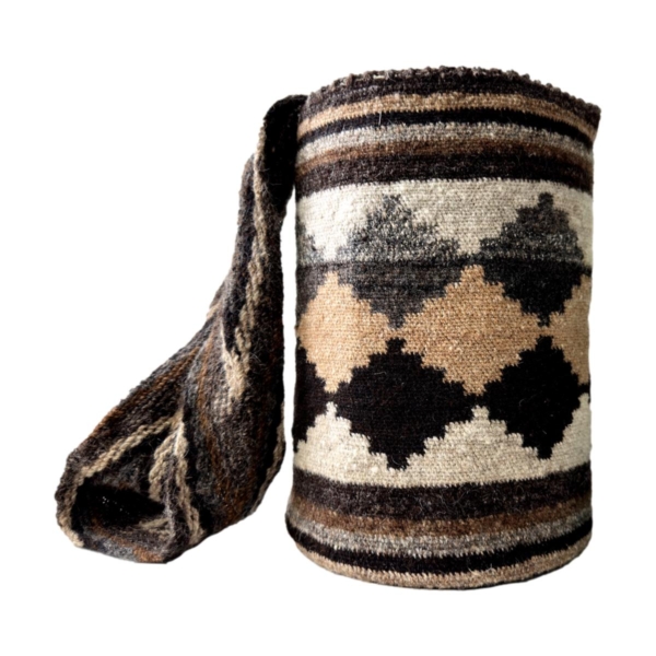 Mochila Arhuaca Grande | “Calendario” tejida en lana nativa