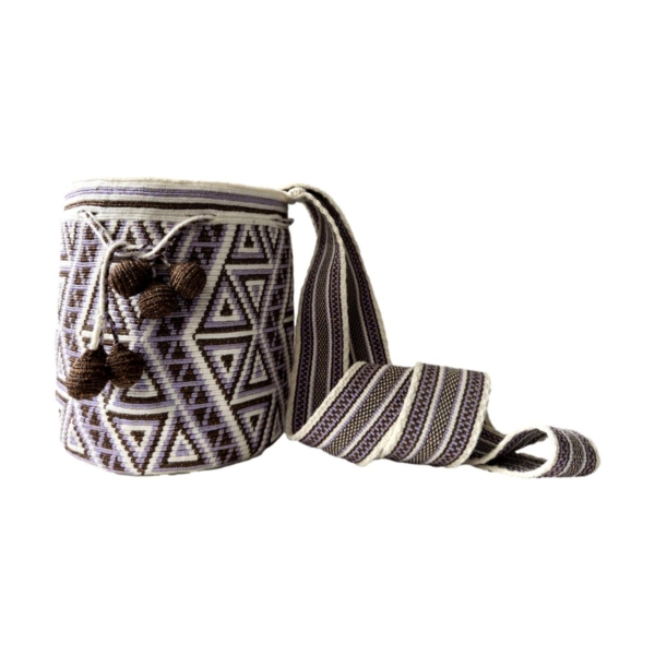 Mochila Wayuu | Tejido tradicional de la Guajira - Imagen 3