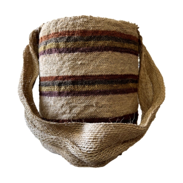 Mochila Arhuaca Grande | "Ciclo universal" tejida en fique - Imagen 2