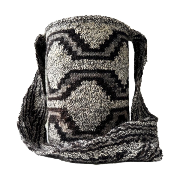 Mochila Arhuaca Mediana | "Siembra" tejida en lana nativa - Imagen 2