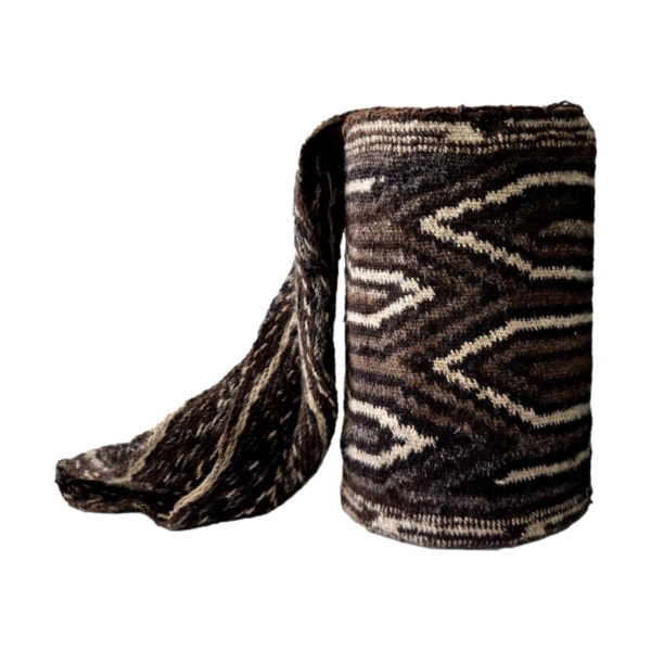 Mochila Arhuaca Pequeña | "Tierra" tejida en lana de oveja