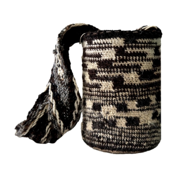 Mochila Arhuaca Mini | “Memoria Ancestral” tejida en lana nativa