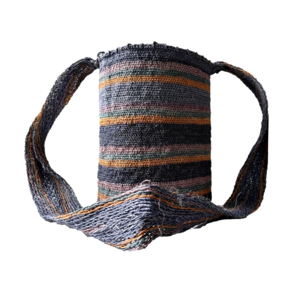 Mochila Arhuaca Mediana | "Alba" tejida en fique - Imagen 2