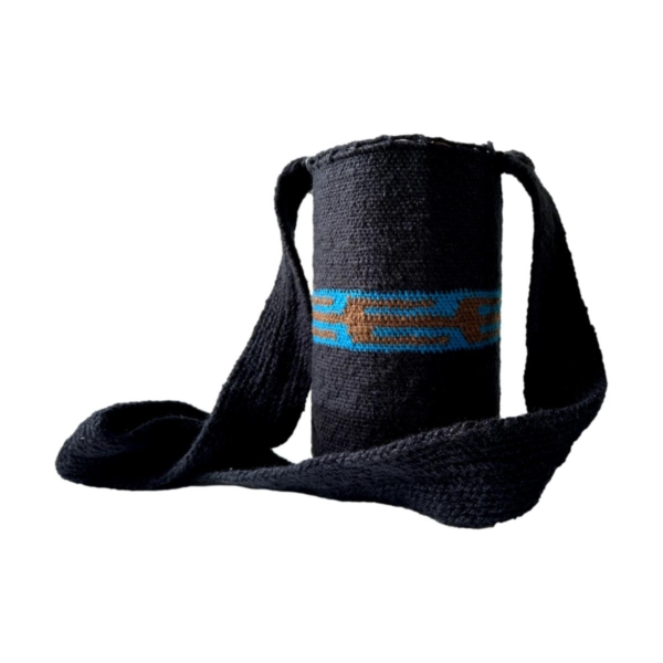 Mochila Arhuaca Pequeña | "Vuelo Sagrado" tejida en madeja - Imagen 2