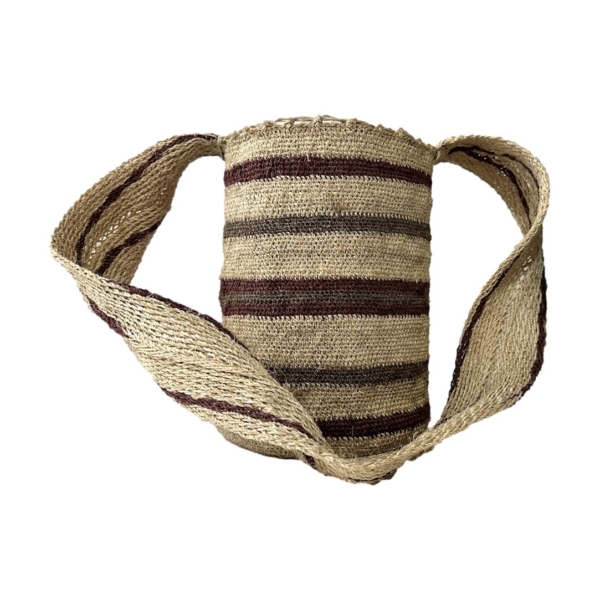 Mochila Arhuaca Mediana | "Fertilidad" tejida en fique - Imagen 2