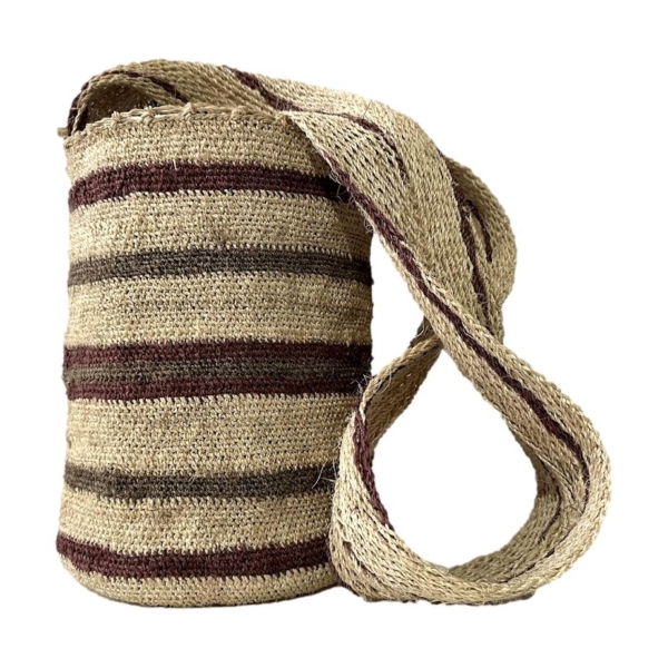 Mochila Arhuaca Mediana | "Fertilidad" tejida en fique - Imagen 3