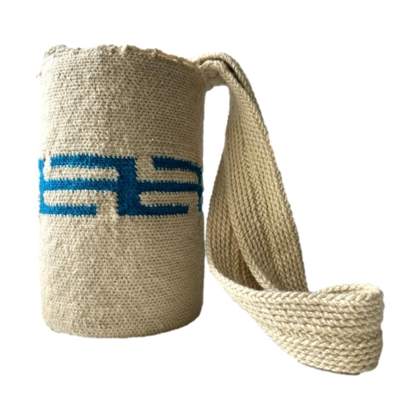 Mochila Arhuaca Pequeña | "Aves Sagradas" tejida en madeja - Imagen 3