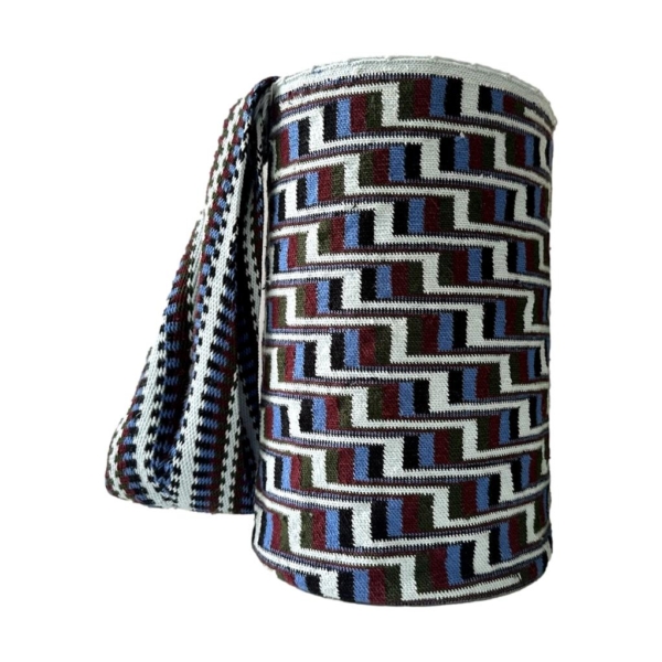 Mochila Arhuaca Extra Grande | "Sensibilidad" tejida en lana de alpaca
