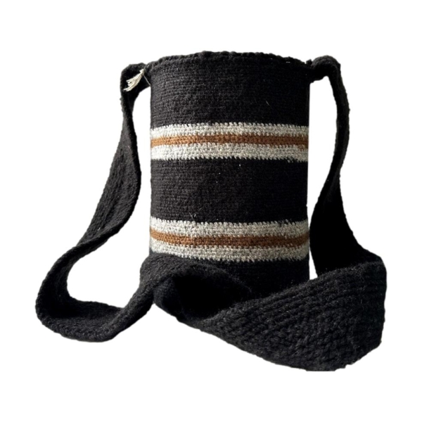Mochila Arhuaca Pequeña | "Sueño" tejida en madeja - Imagen 2
