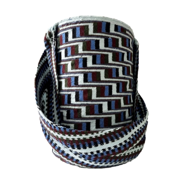 Mochila Arhuaca Extra Grande | "Sensibilidad" tejida en lana de alpaca - Imagen 2