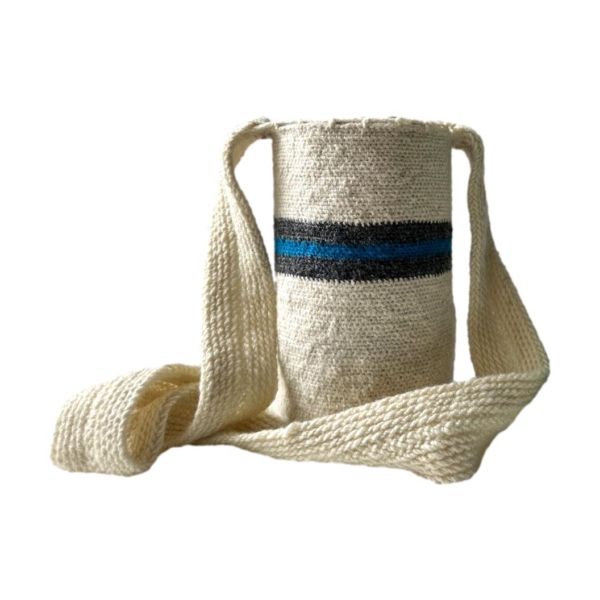 Mochila Arhuaca Mini | "Sentido" tejida en madeja - Imagen 2
