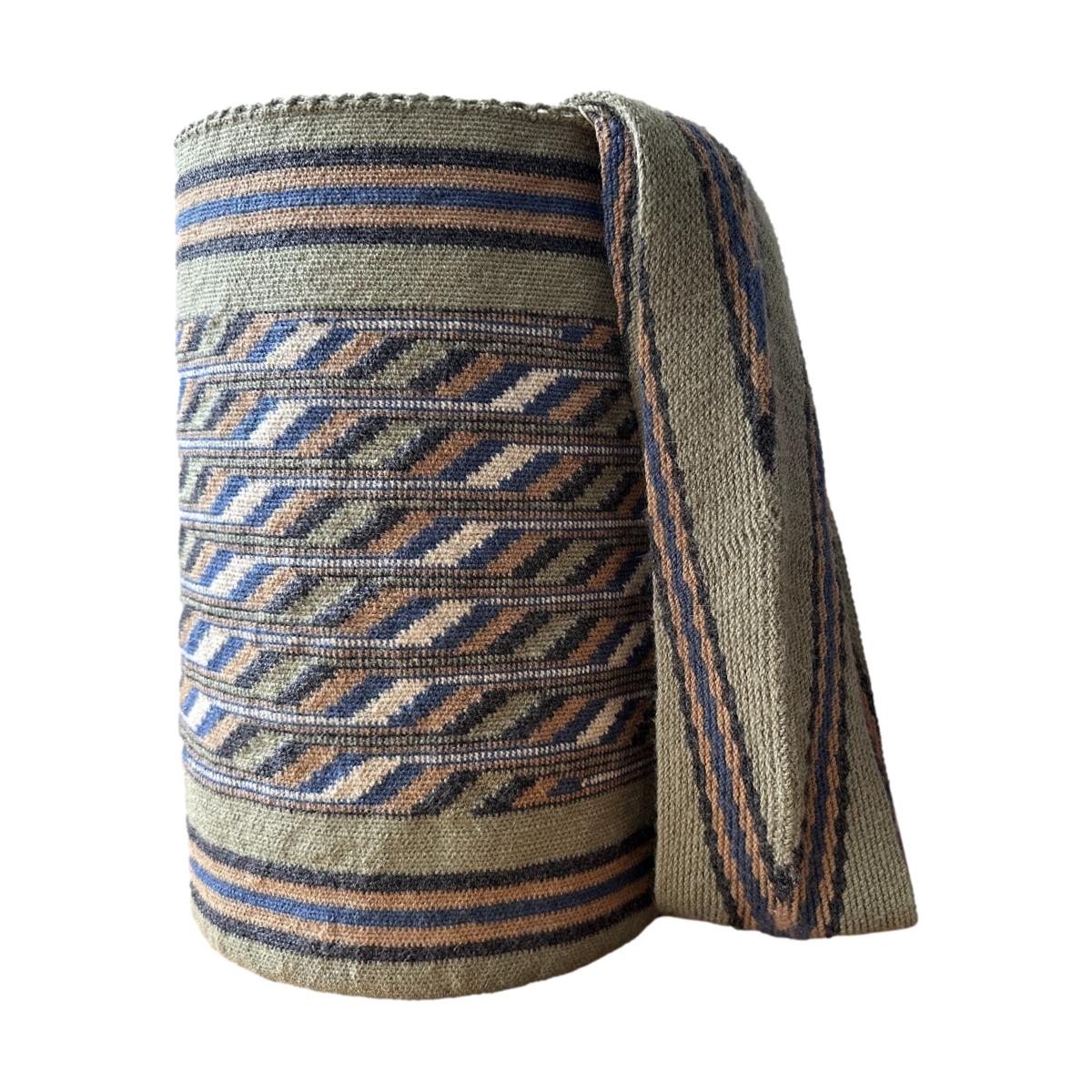 Mochila Arhuaca Grande | Pensamiento de la luna (Maestría) - Imagen 3