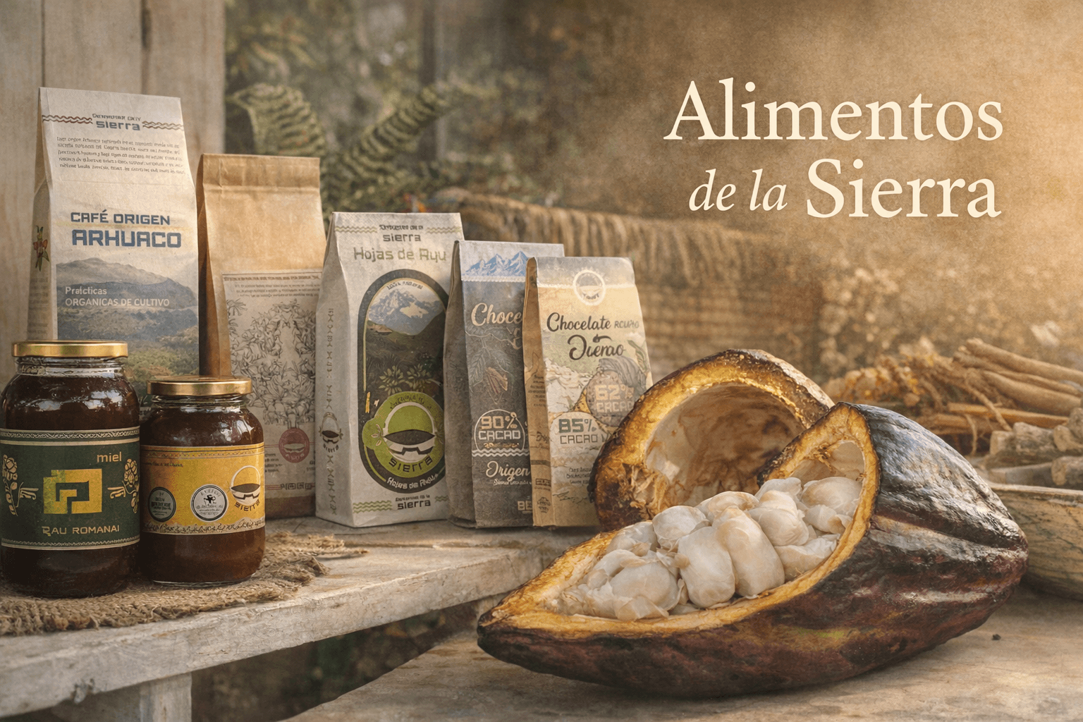 Alimentos de la Sierra Nevada de Santa Marta